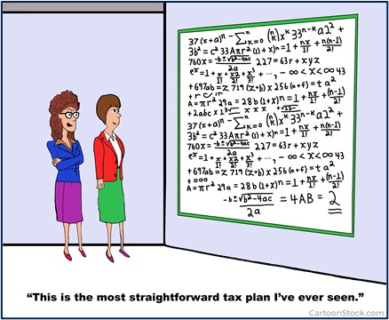Tax Policy Cartoon